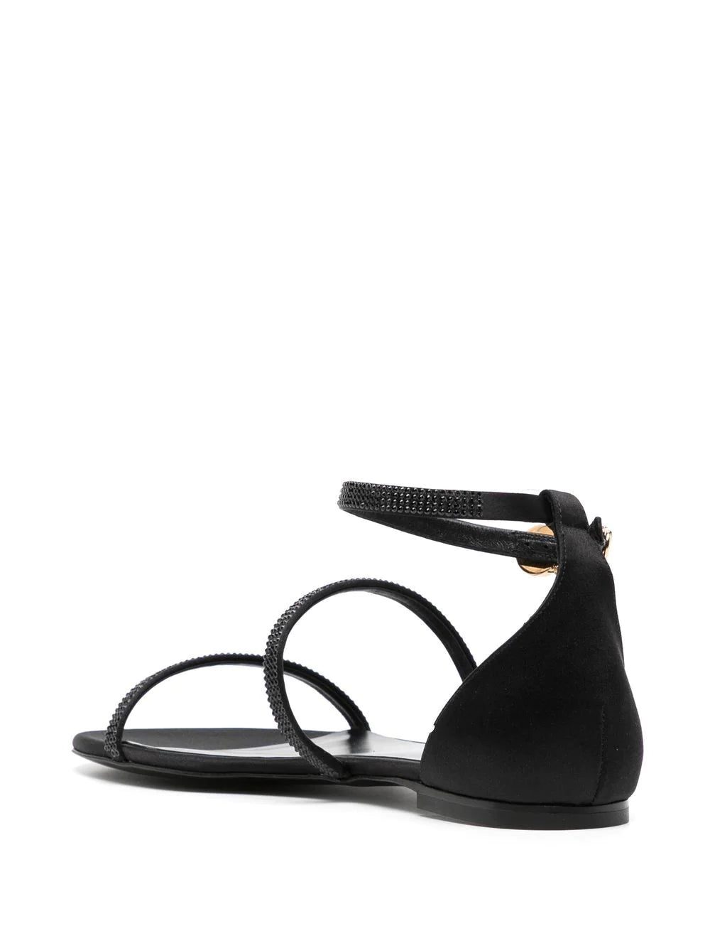 Versace Safety Pin crystal-embellished sandals - Image 3