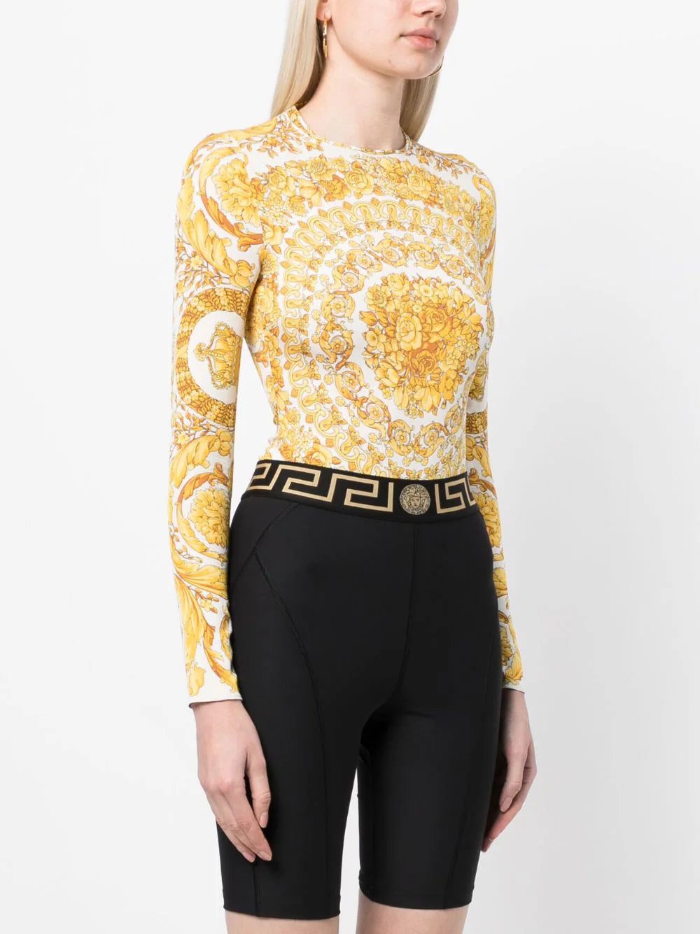 Versace Barocco-print bodysuit - Image 3