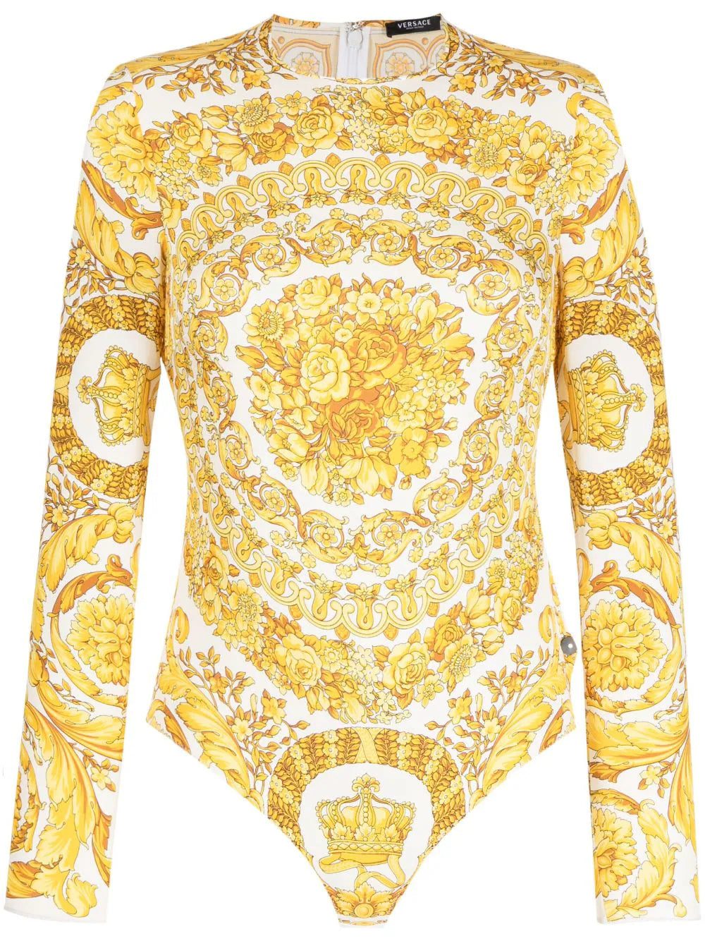 Versace Barocco-print bodysuit