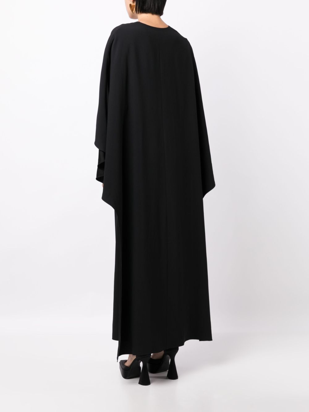 Versace V-neck Medusa-belt maxi dress - Image 4