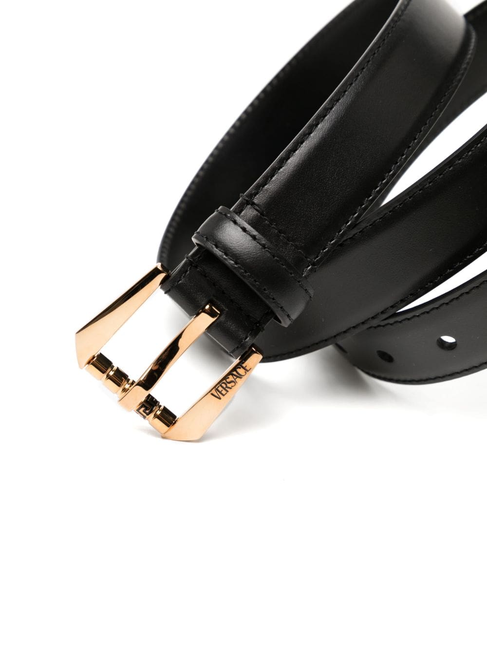 Louis Vuitton logo-engraved leather belt - Image 2