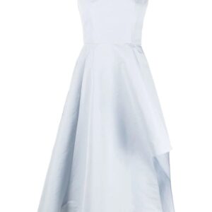 Alexander McQueen  sweetheart neckline asymmetric dress