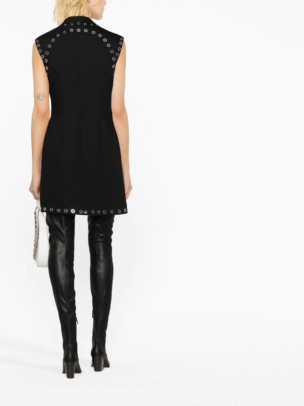 Alexander McQueen double-breasted wool dress - Image 4