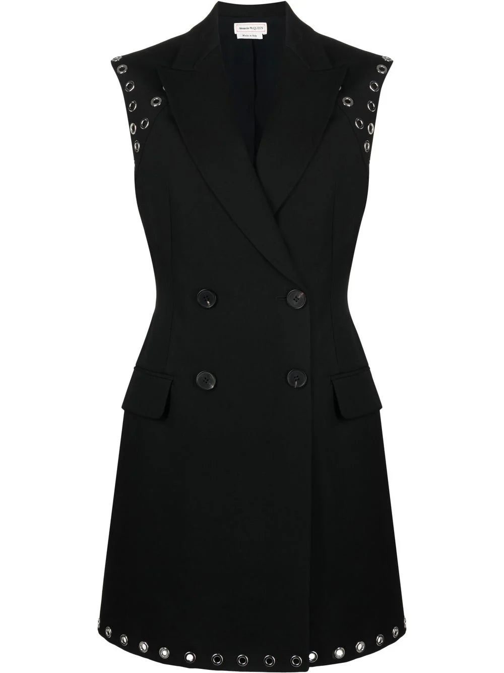 Alexander McQueen double-breasted wool dress