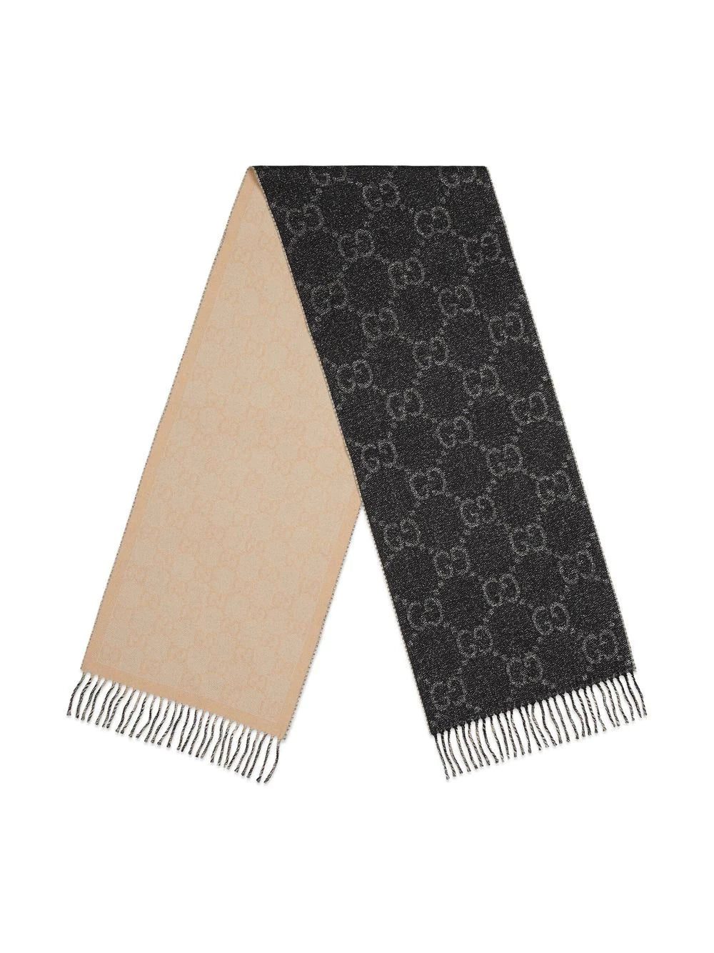 Gucci GG jacquard wool scarf - Image 2