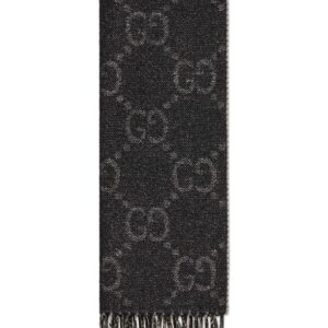 Gucci  GG jacquard wool scarf