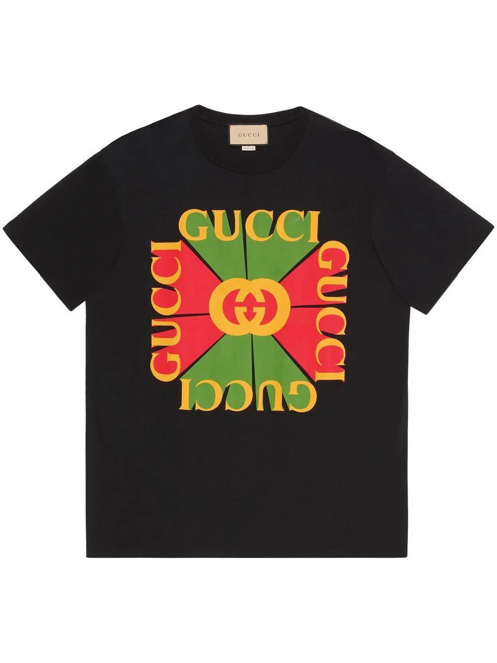 Gucci vintage logo-print cotton T-shirt