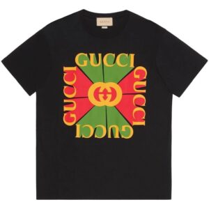 Gucci  vintage logo-print cotton T-shirt