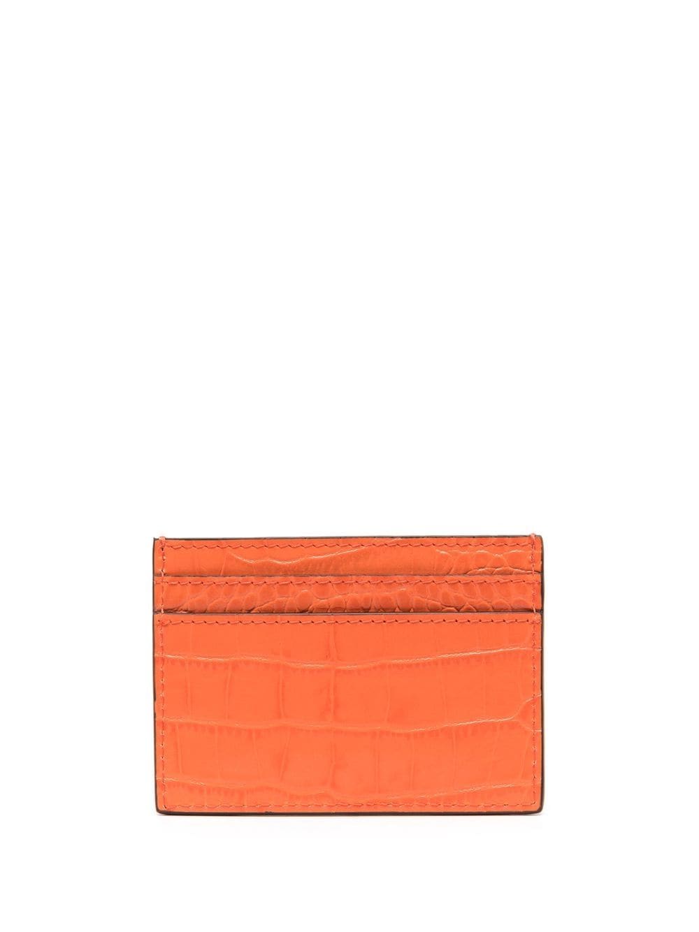 Moschino leather logo-lettering cardholder - Image 2