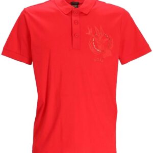 BOSS  Looney Tunes embroidery polo shirt