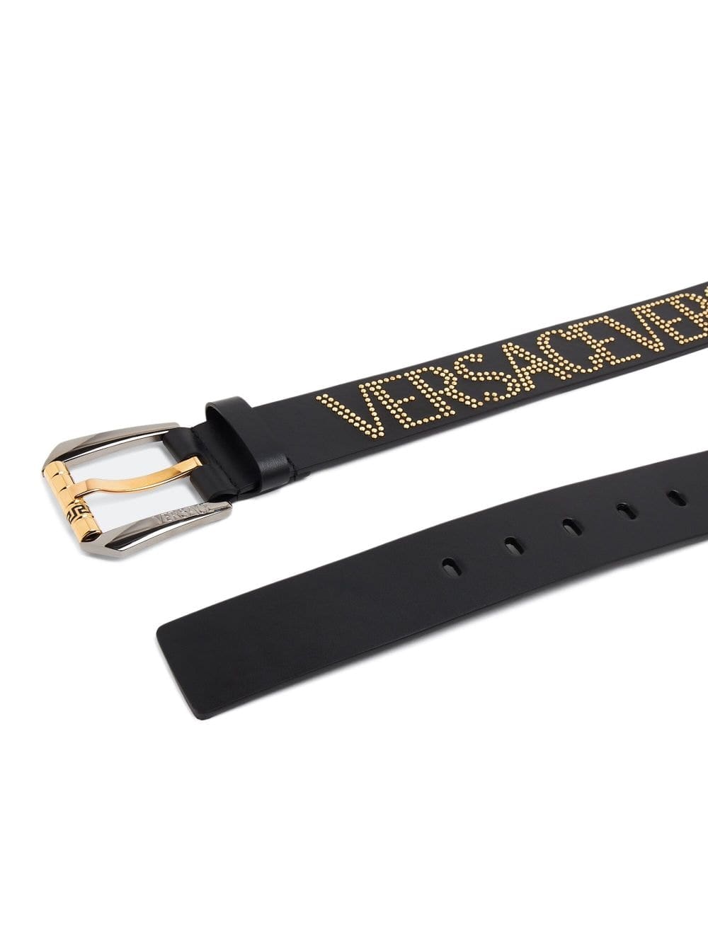 Louis Vuitton logo-studded Greca belt - Image 2