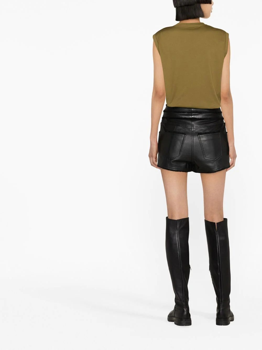 Balmain logo-print sleeveless top - Image 4