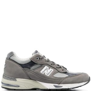 New Balance  suede panels lace-up sneakers