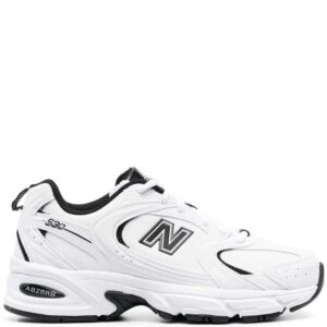 New Balance logo-print lace-up sneakers