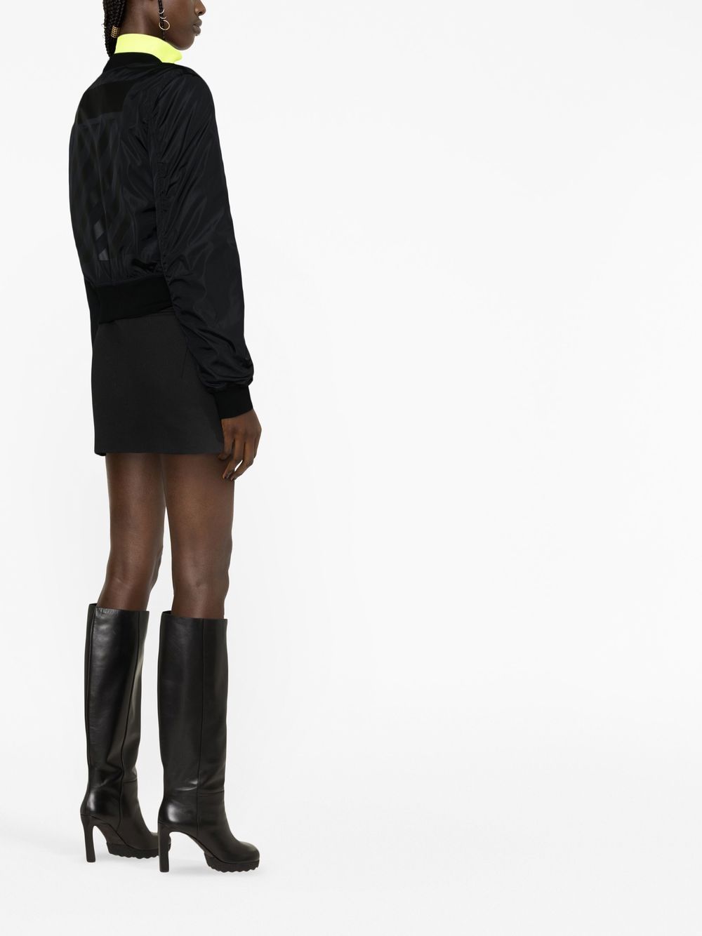 Off-White Diag cropped bomber jacket - Image 3