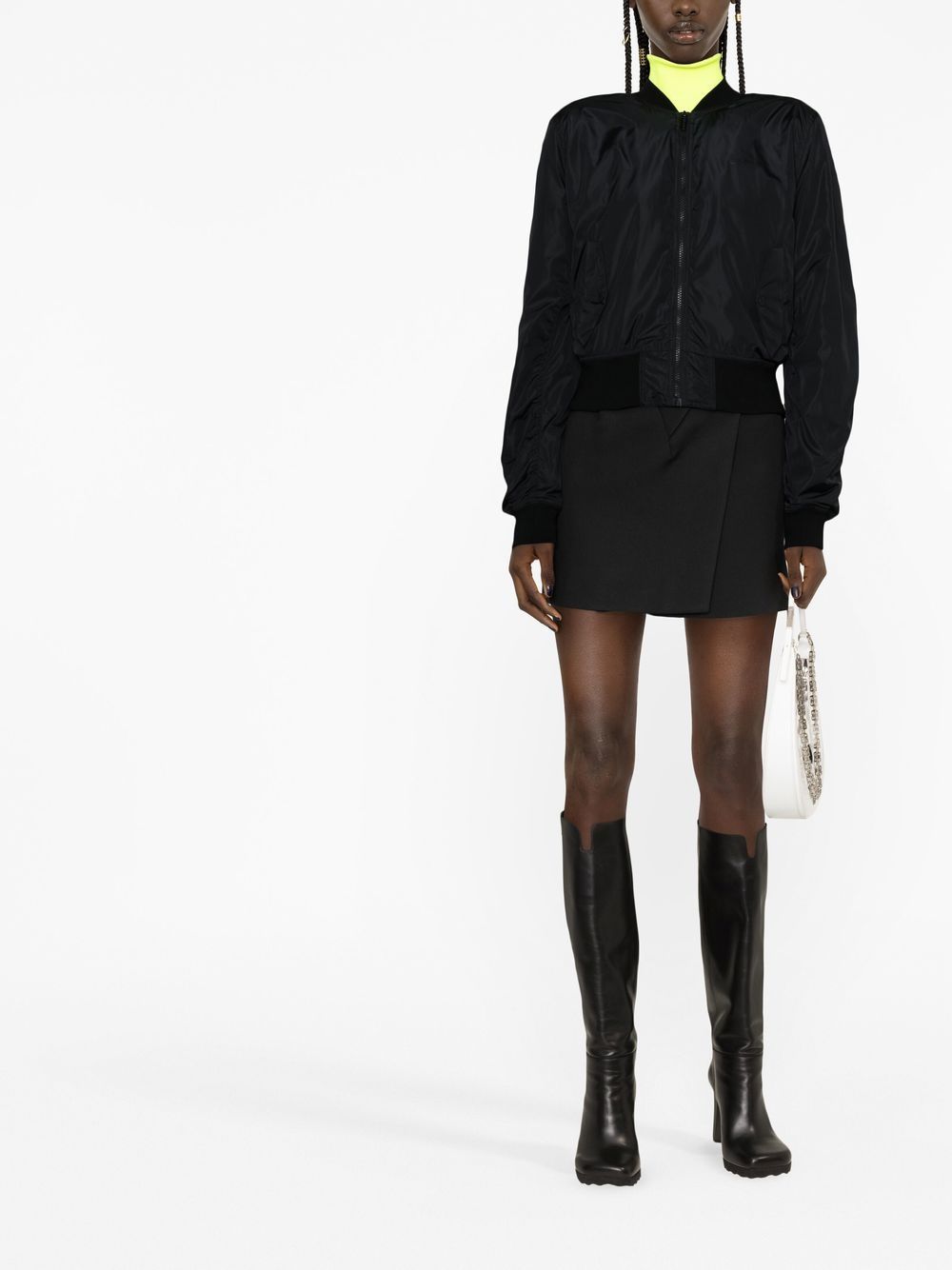 Off-White Diag cropped bomber jacket - Image 4