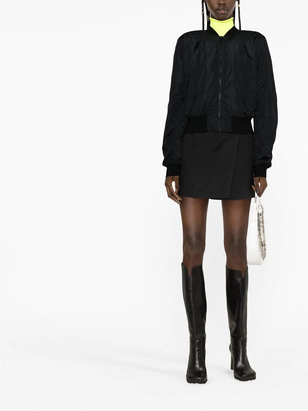 Off-White Diag cropped bomber jacket - Image 4