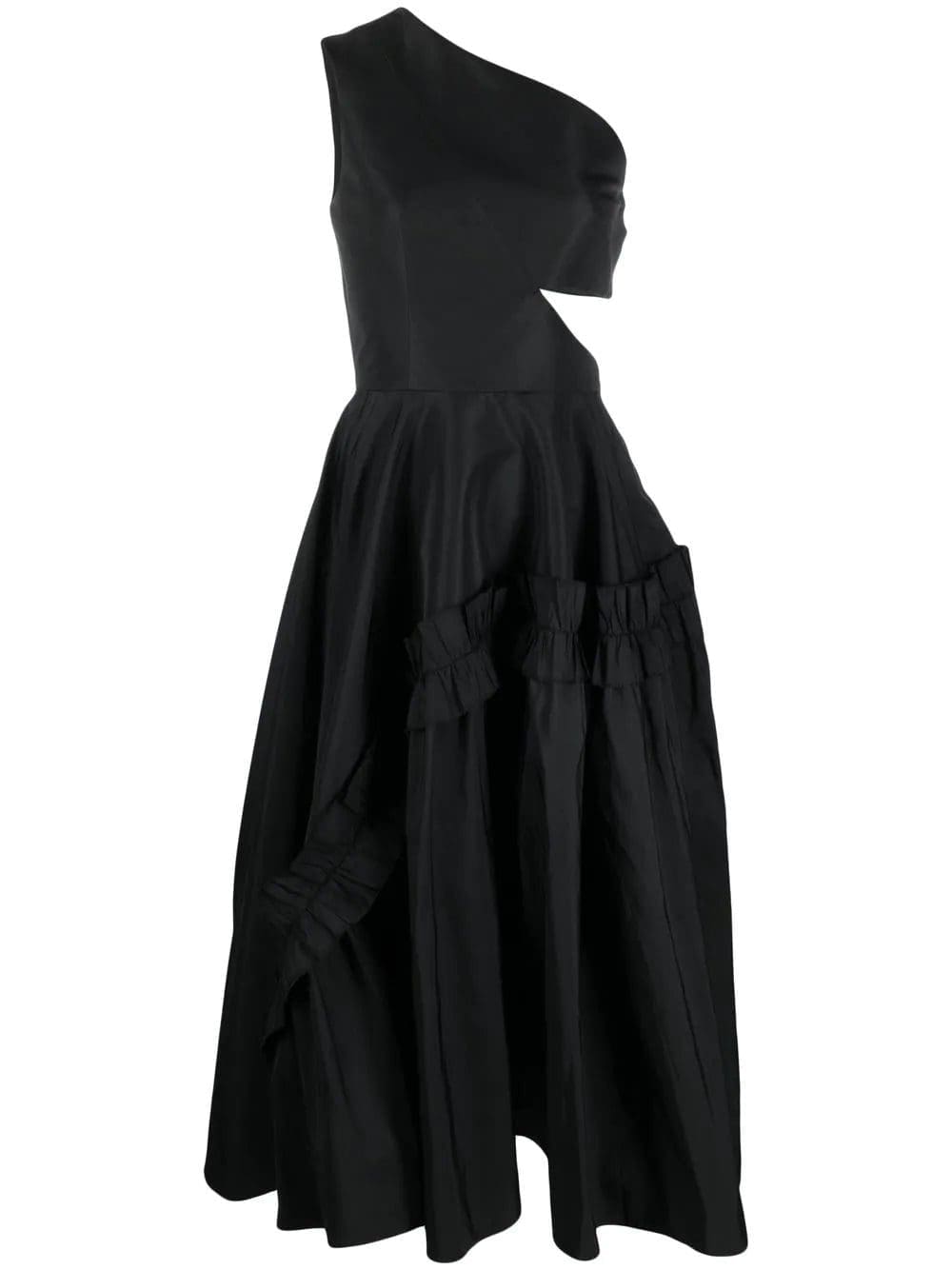 Alexander McQueen one-shoulder dress