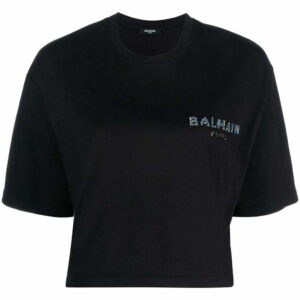 Balmain  printed logo T-shirt