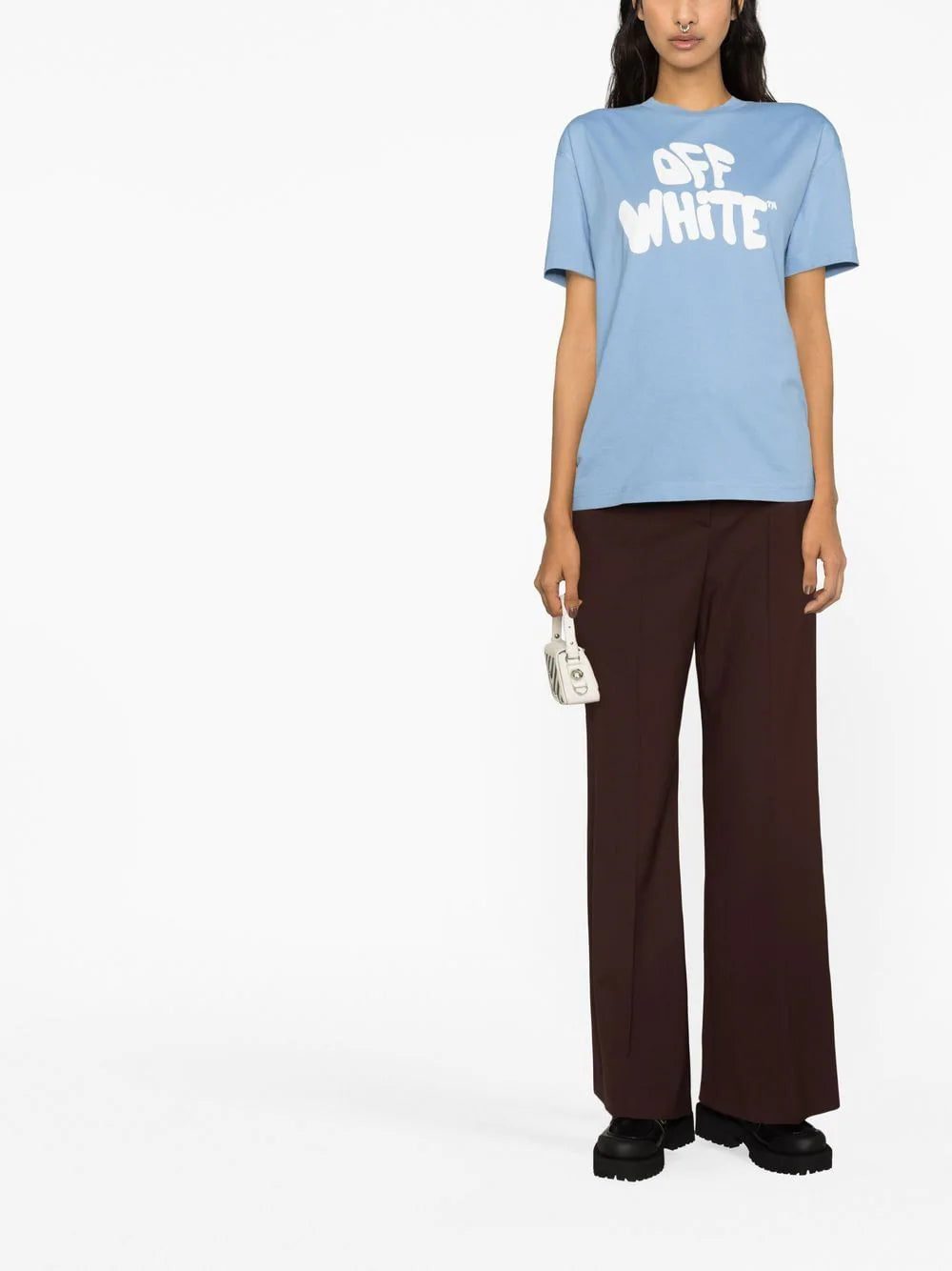 Off-White logo print T-shirt - Image 2