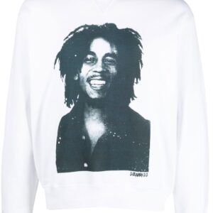 Dsquared2  Bob Marley print sweatshirt