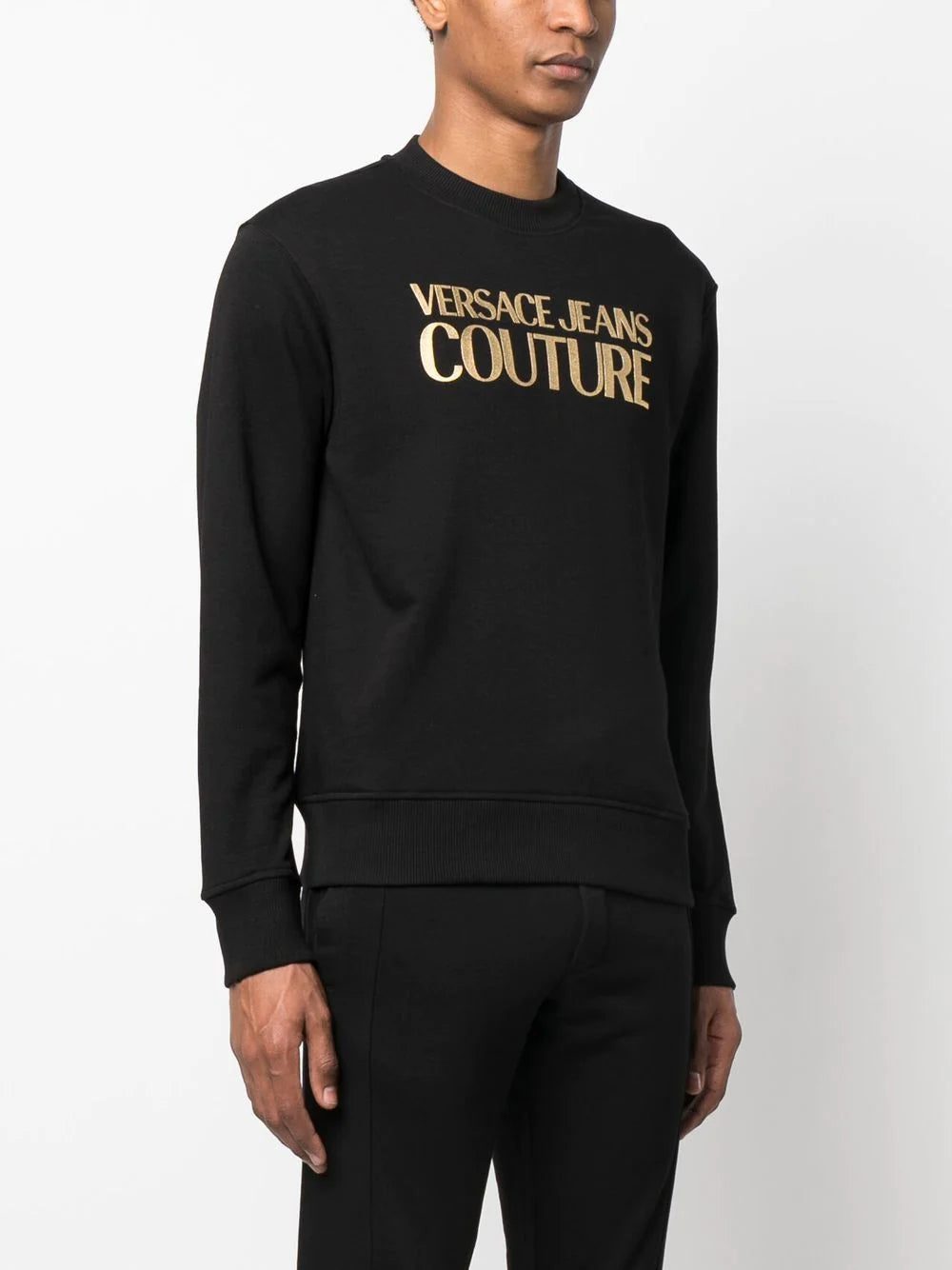 Versace Jeans Couture foil logo-print sweatshirt - Image 2