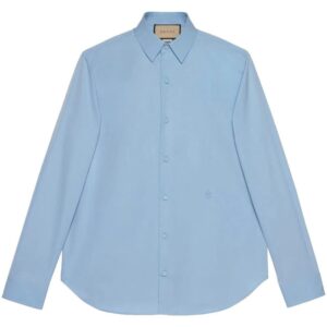 Gucci  slim-cut button-down shirt