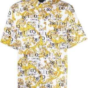 Versace Jeans Couture  baroque-print short-sleeve shirt
