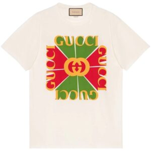 Gucci  vintage logo-print cotton T-shirt