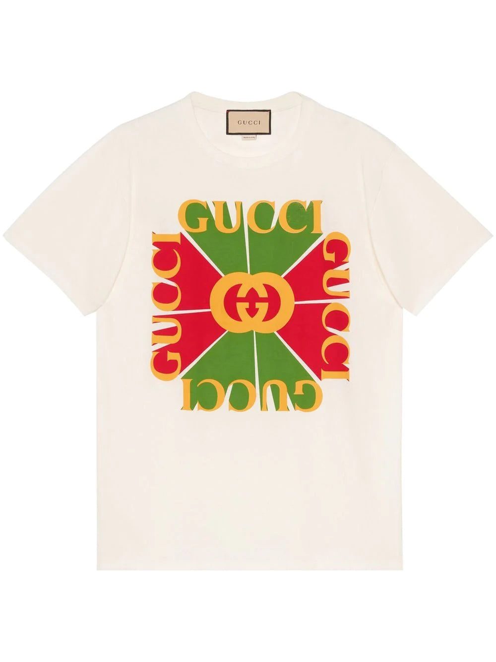 Gucci vintage logo-print cotton T-shirt