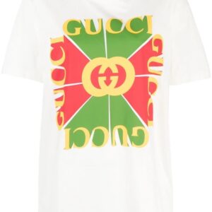 Gucci  vintage logo-print cotton T-shirt