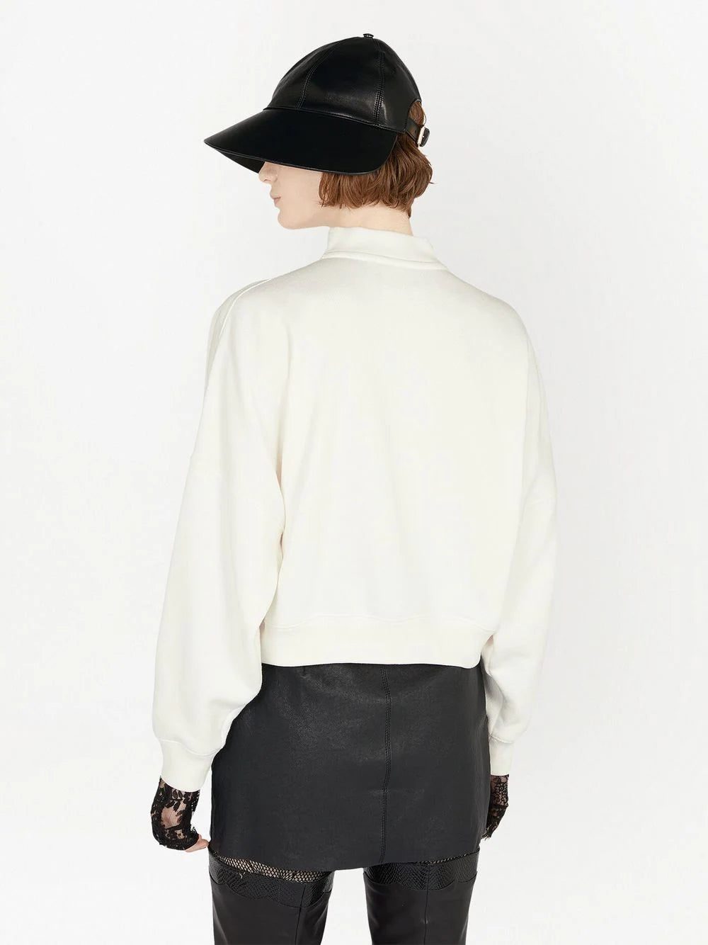 Gucci logo-print high-neck sweatshirt - Image 4