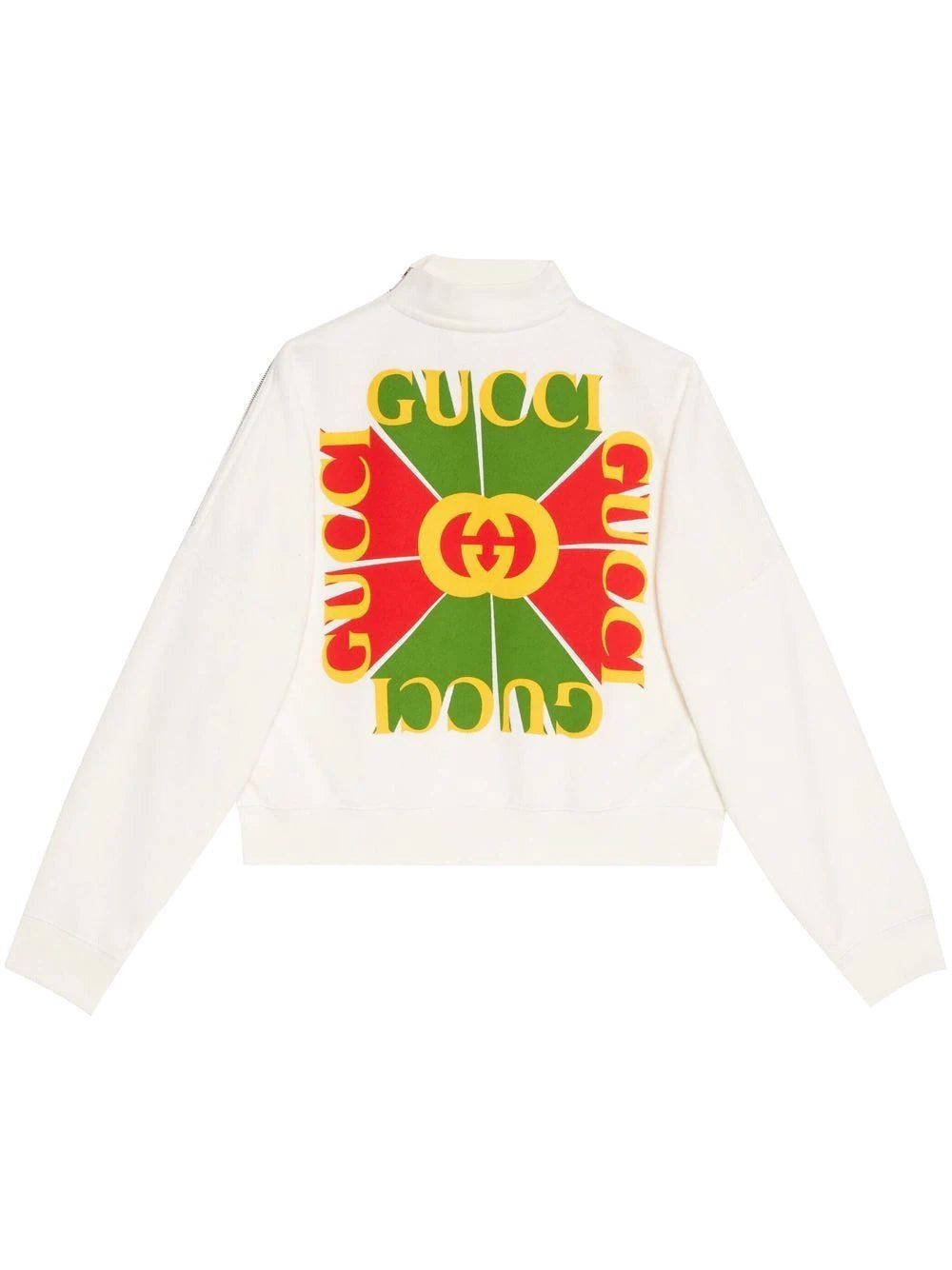 Gucci logo-print high-neck sweatshirt