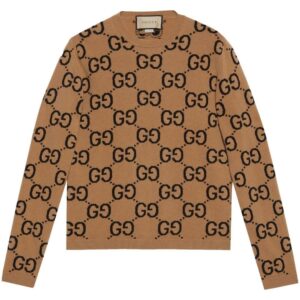 Gucci GG-monogram wool jumper
