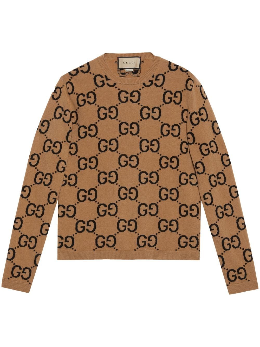 Gucci GG-monogram wool jumper