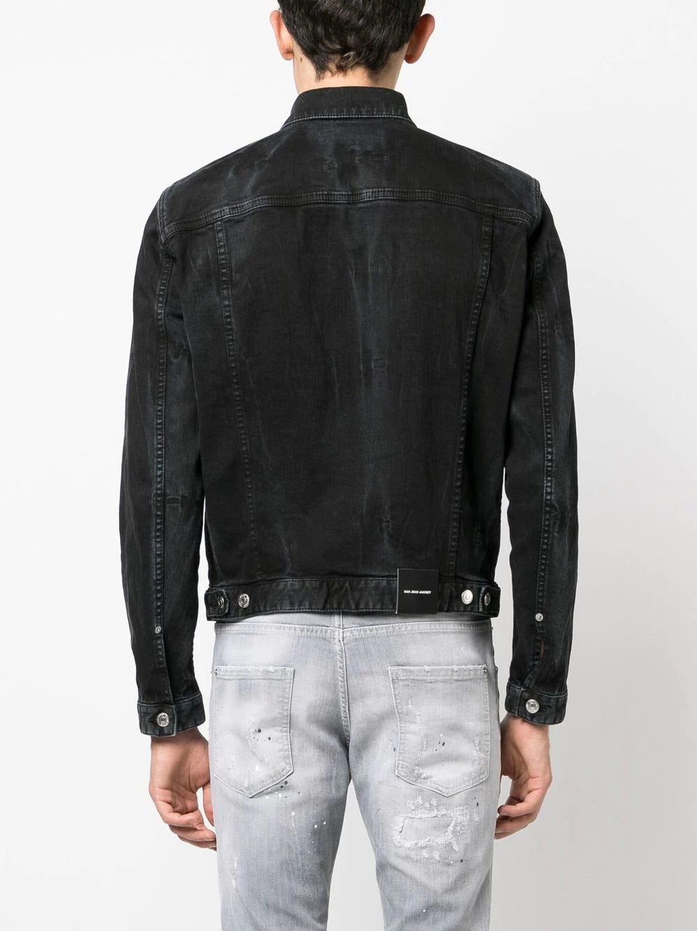 Dsquared2 buttoned denim jacket - Image 4