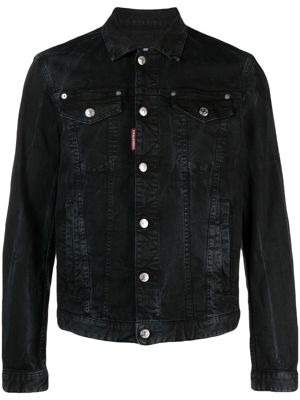 Dsquared2 buttoned denim jacket