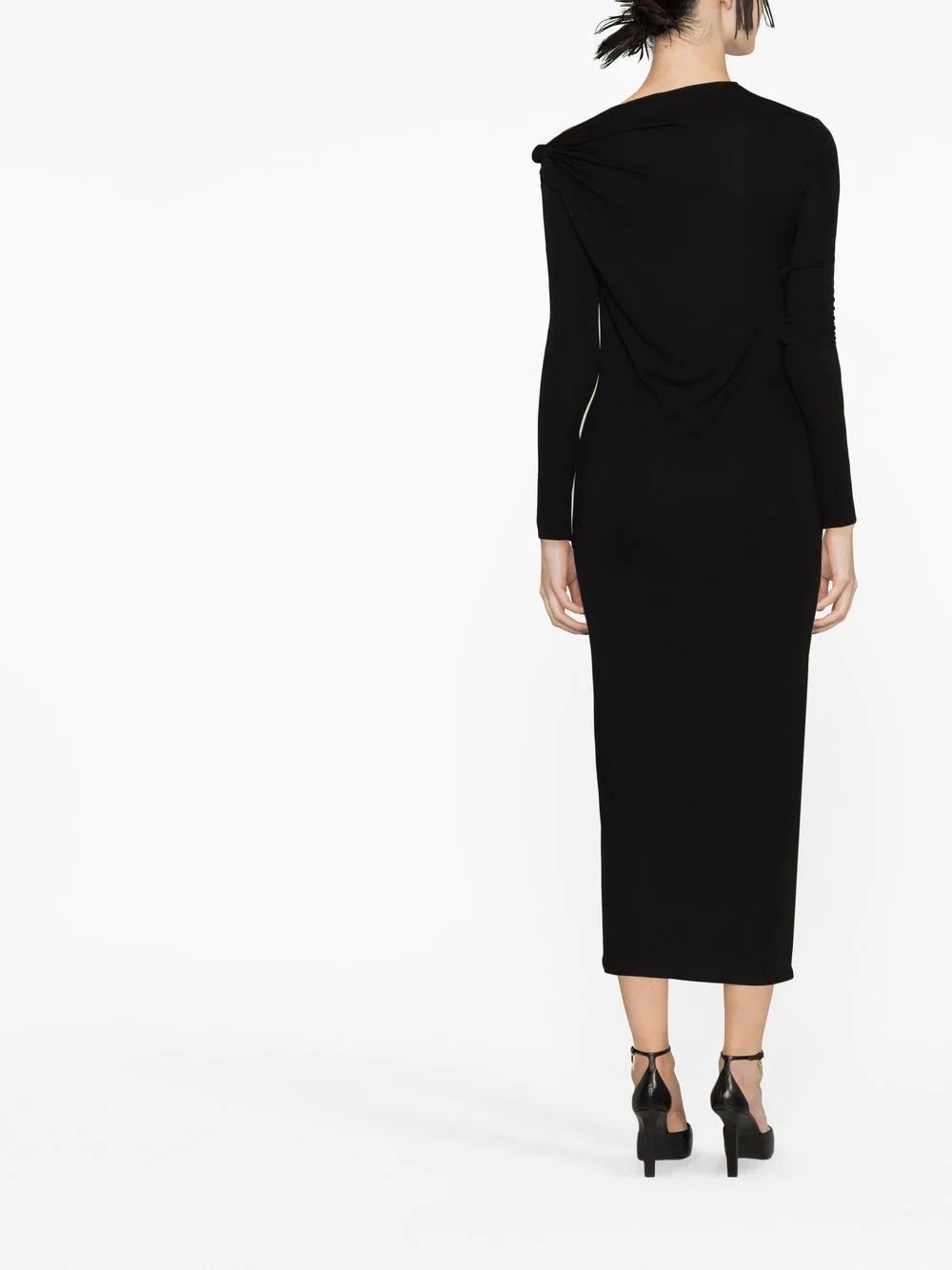 Versace long-sleeve midi dress - Image 3