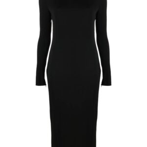 Versace  long-sleeve midi dress