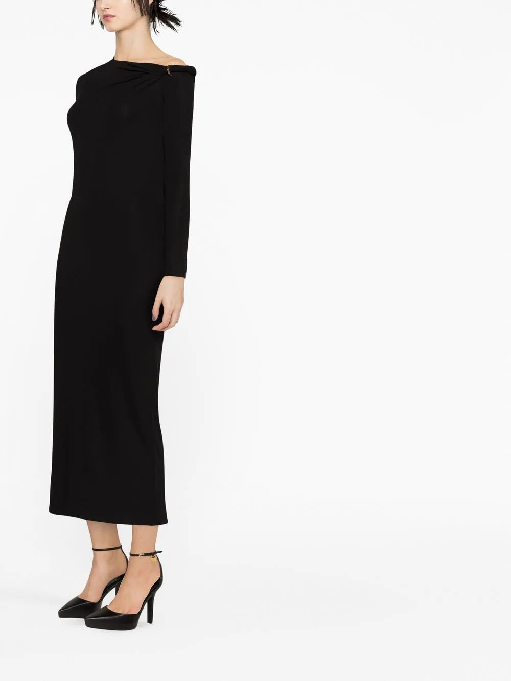 Versace long-sleeve midi dress - Image 4