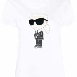 Karl Lagerfeld  K/Ikonik logo-print T-shirt