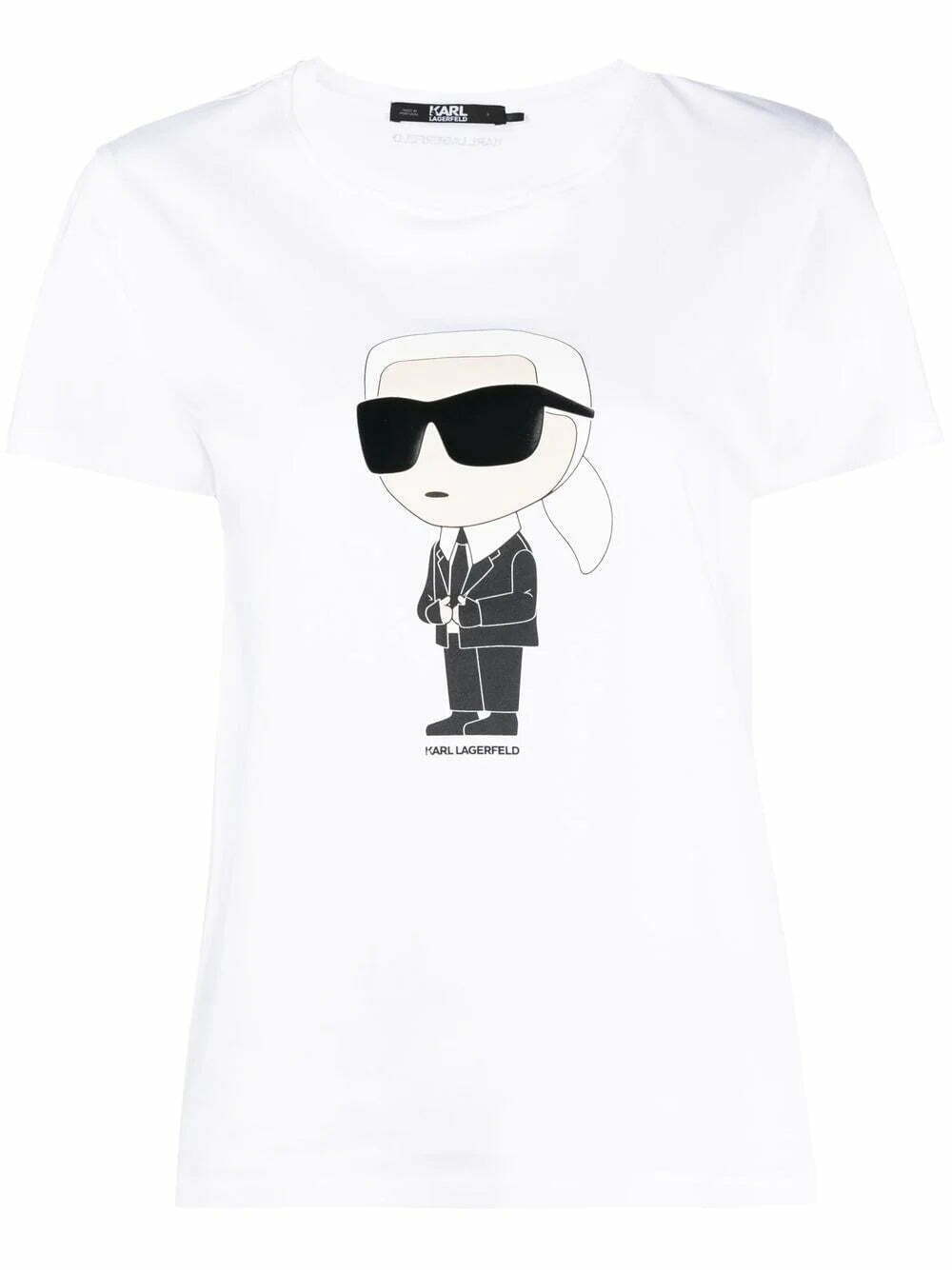 Karl Lagerfeld K/Ikonik logo-print T-shirt