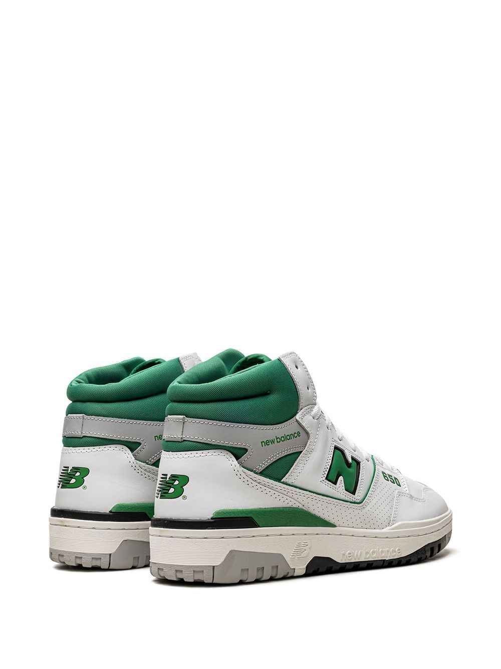New Balance 650 "White/Green" sneakers - Image 3