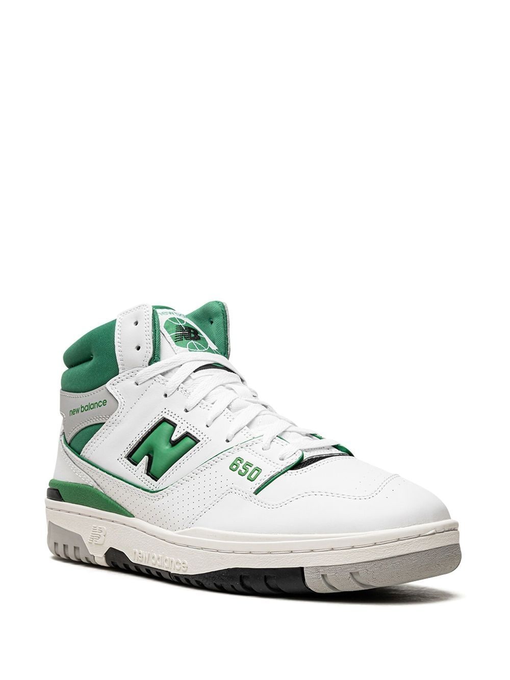 New Balance 650 "White/Green" sneakers - Image 2