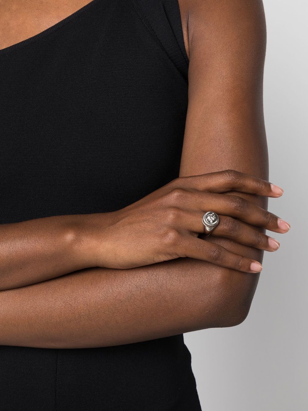 Versace Medusa head ring - Image 2