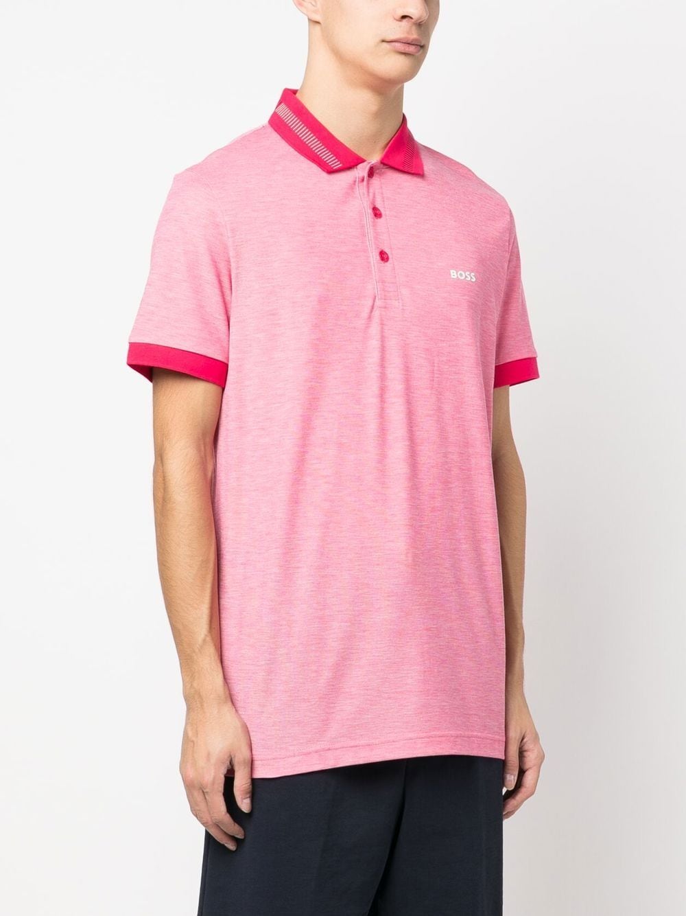 BOSS Paddy cotton polo shirt - Image 3