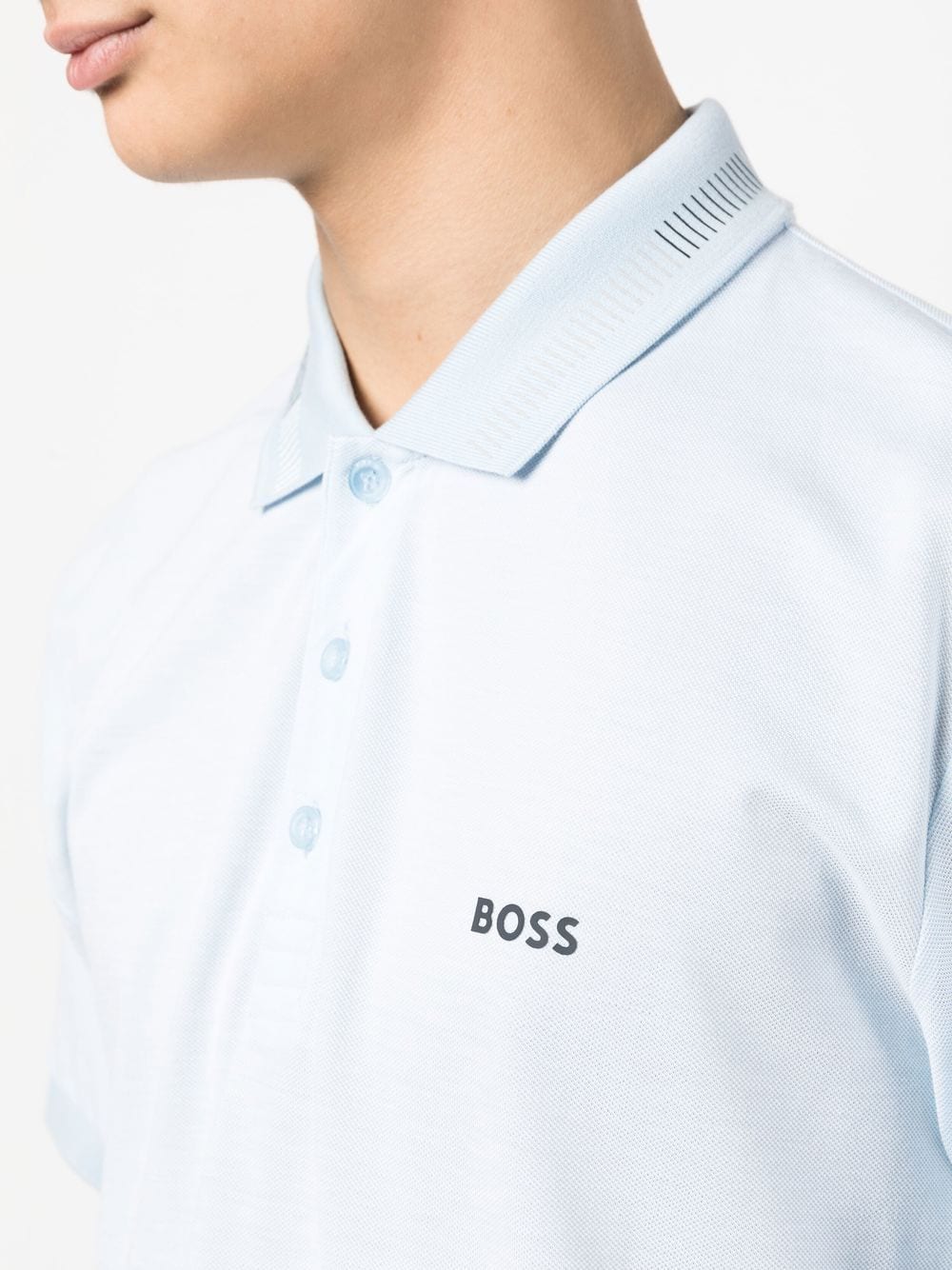 BOSS Paddy cotton polo shirt - Image 4