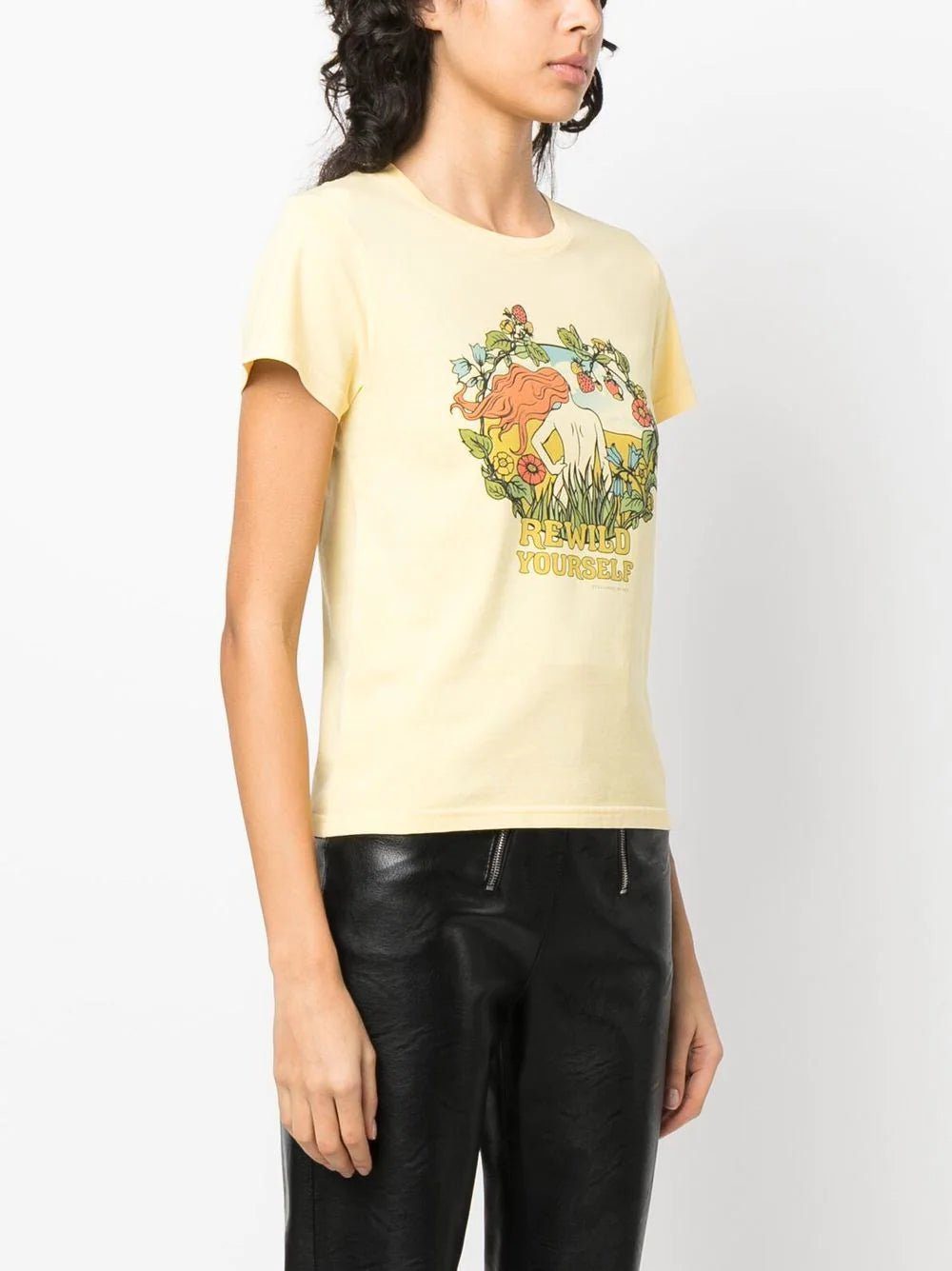 Stella McCartney graphic-print short-sleeved T-shirt - Image 3