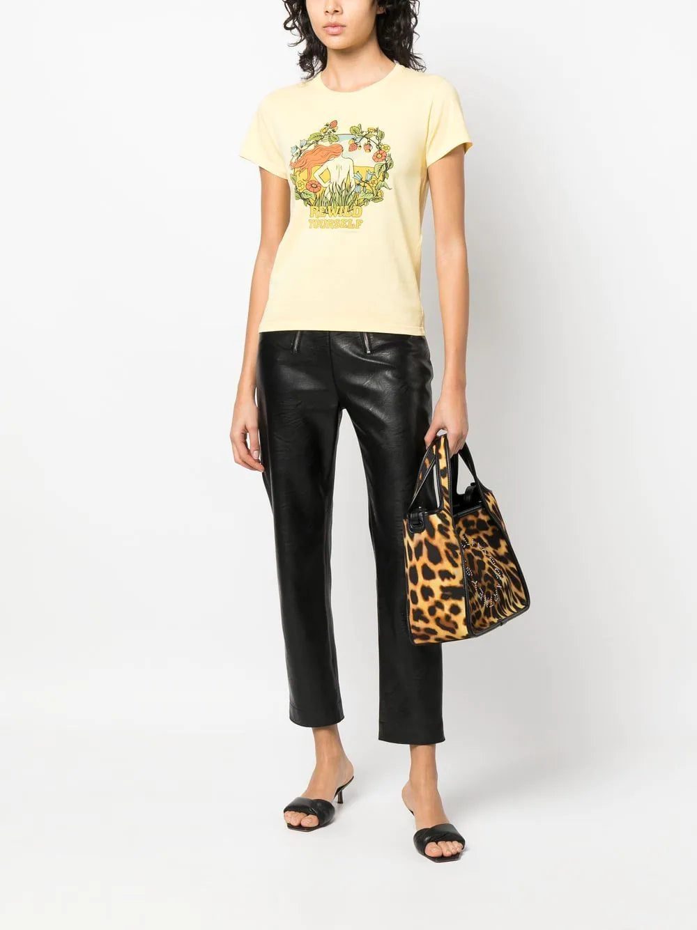 Stella McCartney graphic-print short-sleeved T-shirt - Image 2