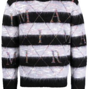 AMIRI stripe-print knit jumper